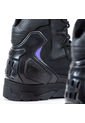 Bota Biker Para Mujer, Motera Negro Morado Masherland Mb2 de Masherland