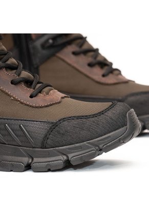 Bota Militar Y Policía Café Masherland Phantom XL