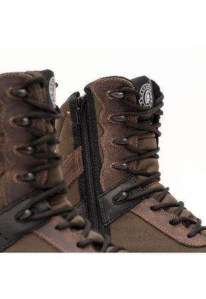Bota Militar Y Policía Café Masherland Phantom XL