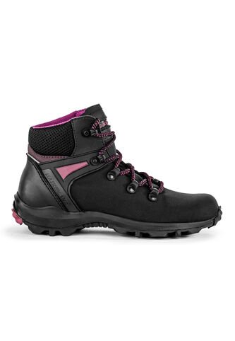 Bota Para Senderimo Outdoor Para Mujer Negro/Fucsia Masherland Montana Masherland