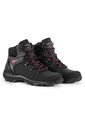 Bota Para Senderimo Outdoor Para Mujer Negro/Fucsia Masherland Montana de Masherland
