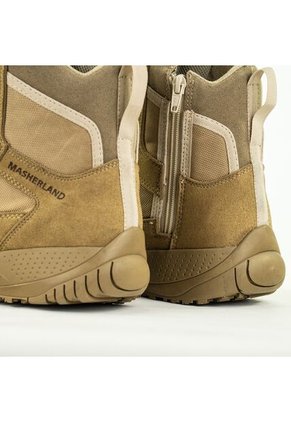 Botas Militares Arena Masherland Alpha Zip
