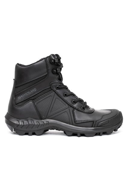 Bota Militar Negro Masherland Tactical Botin