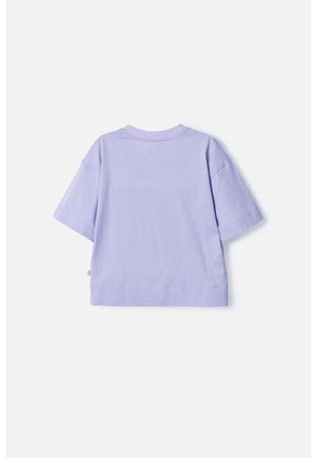 Camiseta De Barbie Lavanda Con Mirella Para Niña 10