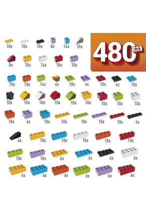 MEGA CONSTRUX MEGA CAJA DE CONSTRUCCIÓN DE 480 PIEZAS
