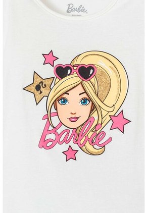 Camiseta De Baribie Manga Corta Marfil Para Niña 6
