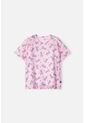 Camiseta De Barbie Manga Corta Rosada Para Niña 8 de MATTEL
