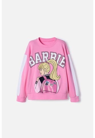 Buzo De Barbie Cerrado Rosado Para Niña 6 MATTEL