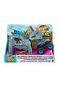 Hot Wheels Monster Truck Garage Lanzador de MATTEL