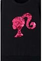Buzo De Barbie Cuello Redondo Negro Para Niña 8 de MATTEL