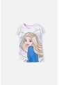Camiseta De Barbie Marfil Manga Corta Para Niña 4 de MATTEL