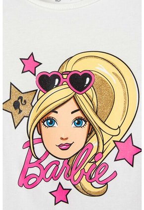 Camiseta De Baribie Manga Corta Marfil Para Niña 10