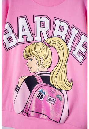 Buzo De Barbie Cerrado Rosado Para Niña 12
