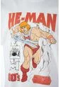Camiseta De He Man Blanca Regular Fit Para Hombre XS de MATTEL