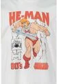 Camiseta De He Man Blanca Regular Fit Para Hombre XS de MATTEL