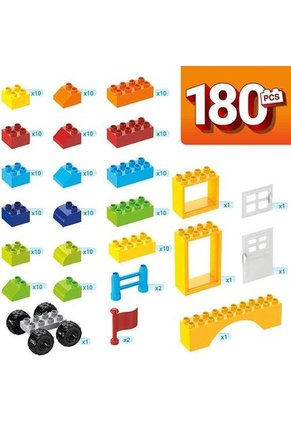 MEGA BLOKS MEGA CAJA DE CONTRUCCIÓN MINI 180 PIEZAS