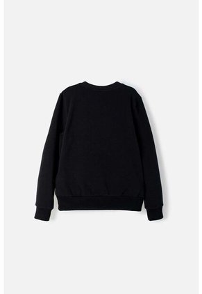 Buzo De Barbie Cuello Redondo Negro Para Niña 4