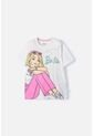 Camiseta De Barbie Marfil Estampada Para Niña 8 de MATTEL