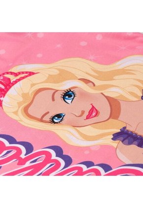 Camiseta De Barbie Manga Corta Rosa Para Niña 8