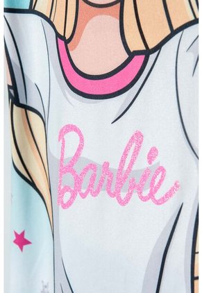 Pijama De Barbie Tipo Batola Multicolor Para Niña 8