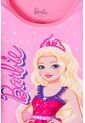 Camiseta De Barbie Manga Corta Rosa Para Niña 4 de MATTEL