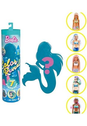 BARBIE COLOR REVEAL- WAVE SIRENAS
