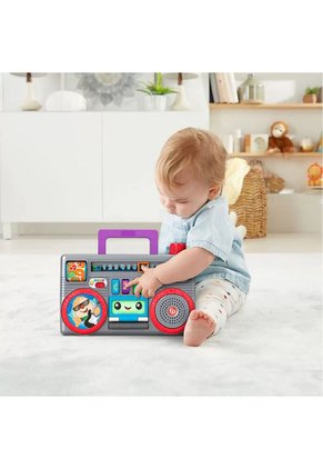 Fisher-Price Ríe Y Aprende Radio Portátil Baila Y Aprende
