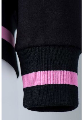 Buzo De Barbie Negro Cerrado Para Mujer L