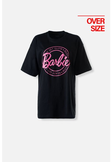 Camiseta De Barbie Oversized Fit Para Mujer ( Te Recomendamos Comprar Una Talla Menor A La Habitual)
