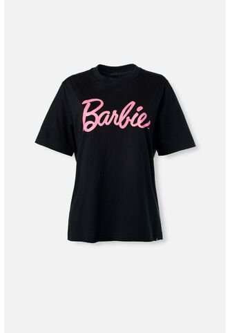 Camiseta De Barbie Regular Fit Para Mujer XS MATTEL