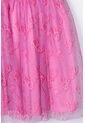 Vestido De Barbie Rosado Con Tul Para Niña 6 de MATTEL