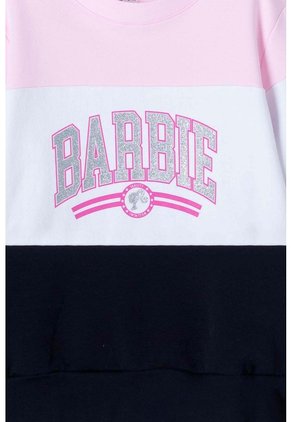 Buzo De Barbie Cerrado Multicolor Para Niña 10