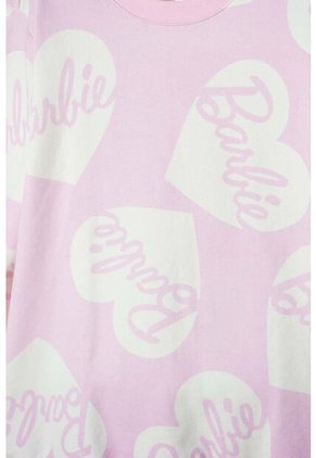 Conjunto De Barbie Rosado Con Jogger Para Niña 4