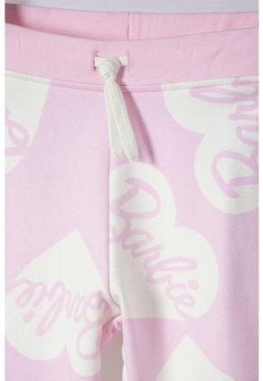 Conjunto De Barbie Rosado Con Jogger Para Niña 4