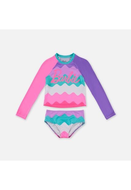 Conjunto De Baño De Barbie Multicolor Para Niña 8