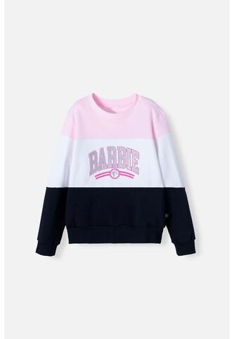 Buzo De Barbie Cerrado Multicolor Para Niña 10 MATTEL