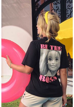 Camiseta De Barbie Regular Fit Para Mujer L