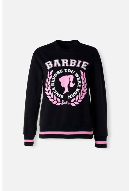 Buzo De Barbie Negro Cerrado Para Mujer XS