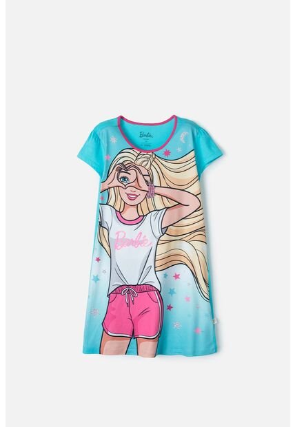 Pijama De Barbie Tipo Batola Multicolor Para Niña 6