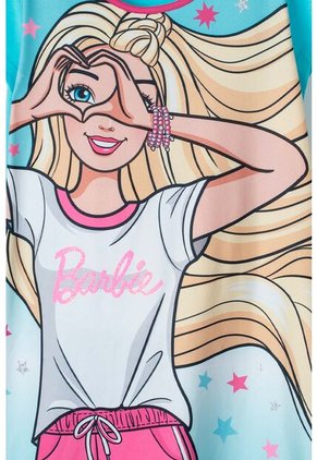 Pijama De Barbie Tipo Batola Multicolor Para Niña 6