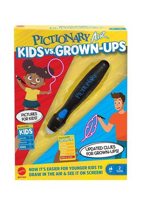 Pictionary Air Niños Vs Adultos Juego De Mesa GYH84 Mattel Games