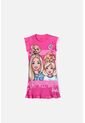 Pijama Tipo Batola De Barbie Manga Sisa Fucsia Para Niña 4 de MATTEL