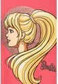 Camiseta De Barbie  Manga Corta Rosada Para Niña 4 de MATTEL