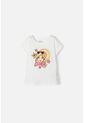Camiseta De Baribie Manga Corta Marfil Para Niña 10 de MATTEL