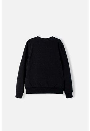 Buzo De Barbie Cuello Redondo Negro Para Niña 4