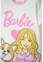 Pijama De Barbie Rosada De Manga Corta Para Niña 6 de MATTEL