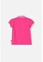 Camiseta Tipo Polo De Barbie Fucsia Para Niña 6 de MATTEL