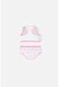Conjunto De Top Y Panty De Barbie Blanco Y Rosado Para Niña 4 de MATTEL