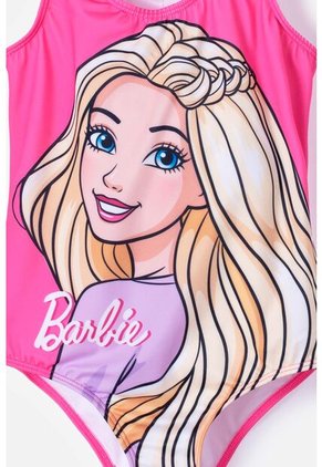 Vestido De Baño Barbie Manga Sisa Para Niña 4