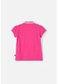 Camiseta Tipo Polo De Barbie Fucsia Para Niña 8 de MATTEL